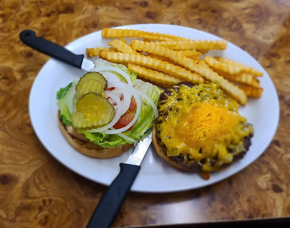 Ortega Burger and Fries