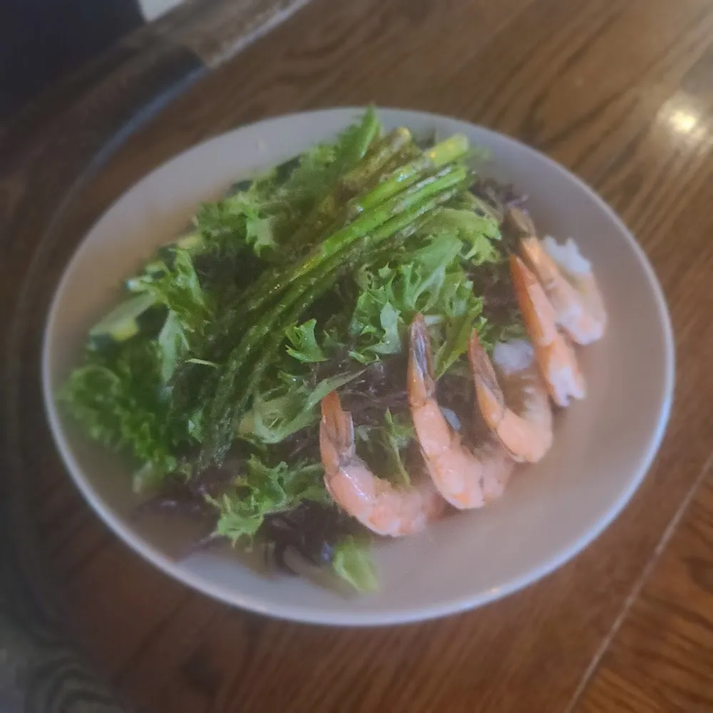 Summer Shrimp and Asparagus Salad